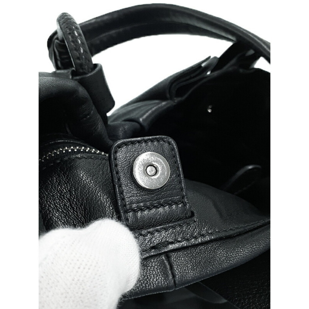 Prada Bag Ruffle One Shoulder Hobo - Picture 7 of 9